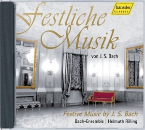 Bach Johann Sebastian - Festliche Musik Von Johann Sebastia i gruppen Externt_Lager / Naxoslager hos Bengans Skivbutik AB (572706)