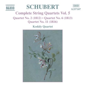 Schubert Franz - String Quartets Vol 5 i gruppen VI TIPSER / Julegavetips CD hos Bengans Skivbutik AB (573335)