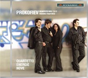 Prokofiev - String Quartets i gruppen Externt_Lager / Naxoslager hos Bengans Skivbutik AB (573721)