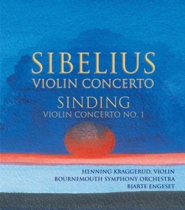 Sibelius/Sinding - Violin Concerto i gruppen Externt_Lager / Naxoslager hos Bengans Skivbutik AB (576141)