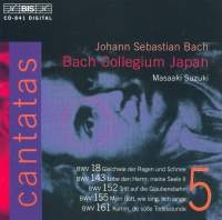 Bach Johann Sebastian - Cantatas Vol 5 i gruppen VI TIPSER / Julegavetips CD hos Bengans Skivbutik AB (577590)