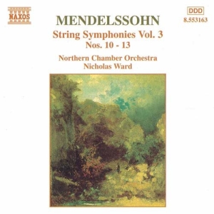 Mendelssohn Felix - String Symphonies Vol 3 i gruppen VI TIPSER / Julegavetips CD hos Bengans Skivbutik AB (578679)