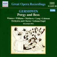 Gershwin George - Porgy & Bess Complete i gruppen VI TIPSER / Julegavetips CD hos Bengans Skivbutik AB (579528)