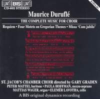 Durufle Maurice - Requiem i gruppen VI TIPSER / Julegavetips CD hos Bengans Skivbutik AB (580061)