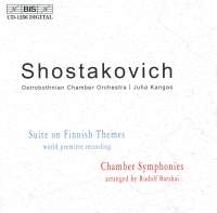 Shostakovich Dmitry - Suite Finnish Theme i gruppen VI TIPSER / Julegavetips CD hos Bengans Skivbutik AB (580079)