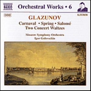 Glazunov Alexander - Orch Works Vol 6 i gruppen Externt_Lager / Naxoslager hos Bengans Skivbutik AB (580182)