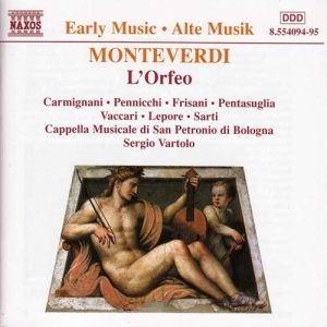 Monteverdi Claudio - Lorfeo i gruppen Externt_Lager / Naxoslager hos Bengans Skivbutik AB (580566)