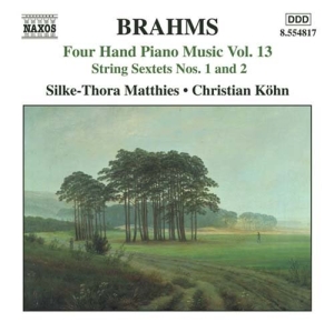 Brahms Johannes - Four Hand Piano Music 13 i gruppen VI TIPSER / Julegavetips CD hos Bengans Skivbutik AB (580621)