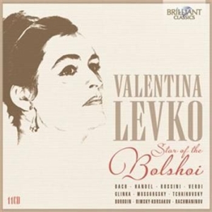 Levko Valentina - Star Of The Bolshoi i gruppen CD / Klassisk hos Bengans Skivbutik AB (580737)