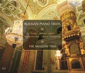 Various Artists - Russian Piano Trios i gruppen CD / Annet hos Bengans Skivbutik AB (580770)