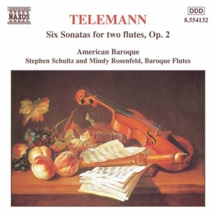 Telemann Georg Philipp - 6 Sonatas For 2 Flutes Op 2 i gruppen VI TIPSER / Julegavetips CD hos Bengans Skivbutik AB (581072)