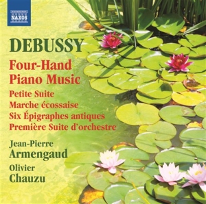 Debussy - Works For Piano Four Hands i gruppen VI TIPSER / Julegavetips CD hos Bengans Skivbutik AB (581202)