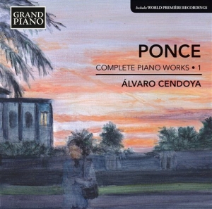 Ponce - Piano Works Vol 1 i gruppen VI TIPSER / Julegavetips CD hos Bengans Skivbutik AB (581228)