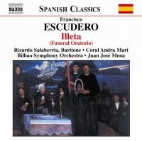 Escudero Francisco - Illeta i gruppen CD / Klassisk hos Bengans Skivbutik AB (581531)