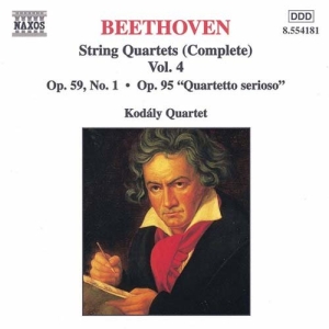 Beethoven Ludwig Van - String Quartets Complete Vol 4 i gruppen VI TIPSER / Julegavetips CD hos Bengans Skivbutik AB (581643)