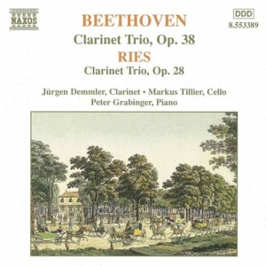 Beethoven/Ries - Clarinet Trios i gruppen VI TIPSER / Julegavetips CD hos Bengans Skivbutik AB (581849)