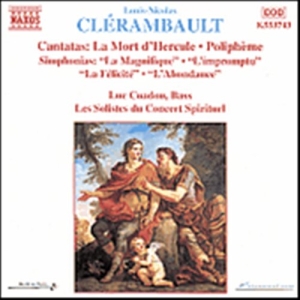 Clerambault Louis-Nicolas - Cantatas & Simphonia i gruppen CD / Klassisk hos Bengans Skivbutik AB (583133)