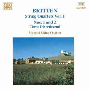 Britten Benjamin - String Quartets Vol 1 i gruppen VI TIPSER / Julegavetips CD hos Bengans Skivbutik AB (583135)