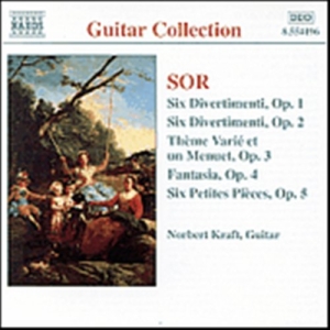 Sor Fernando - Guitar Music Opp 1-5 i gruppen Externt_Lager / Naxoslager hos Bengans Skivbutik AB (583830)