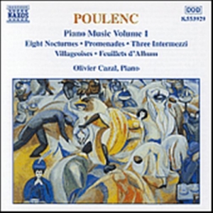 Poulenc Francis - Piano Music Vol 1 i gruppen VI TIPSER / Julegavetips CD hos Bengans Skivbutik AB (583833)