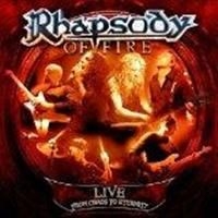 RHAPSODY OF FIRE - LIVE - FROM CHAOS TO ETERNITY i gruppen CD / Metal hos Bengans Skivbutik AB (585253)