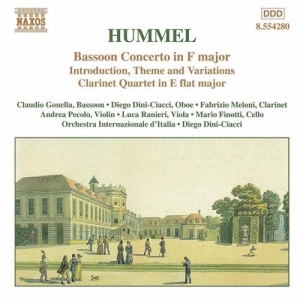 Hummel Johann Nepomuk - Bassoon Concerto i gruppen VI TIPSER / Julegavetips CD hos Bengans Skivbutik AB (585397)