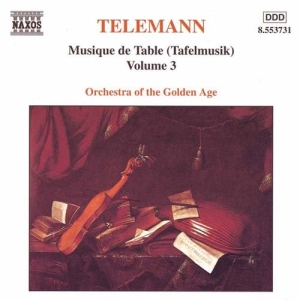 Telemann Georg Philipp - Tafelmusik Vol 3 i gruppen VI TIPSER / Julegavetips CD hos Bengans Skivbutik AB (585891)