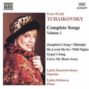 Tchaikovsky Pyotr - Complete Songs Vol 1 i gruppen VI TIPSER / Julegavetips CD hos Bengans Skivbutik AB (586070)