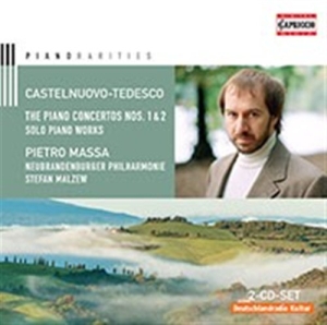 Castelnuovo-Tedesco - Piano Concertos i gruppen VI TIPSER / Julegavetips CD hos Bengans Skivbutik AB (587797)