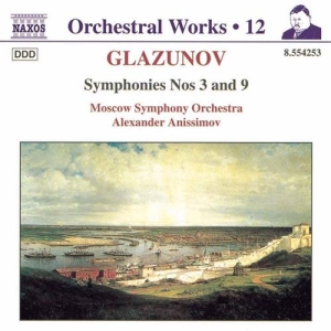 Glazunov Alexander - Symphonies 3 & 9 i gruppen VI TIPSER / Julegavetips CD hos Bengans Skivbutik AB (587997)