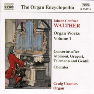 Walther Johann Gottfried - Organ Works Vol 1 i gruppen VI TIPSER / Julegavetips CD hos Bengans Skivbutik AB (588504)