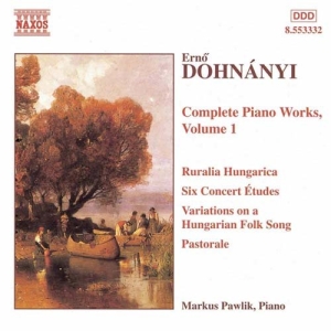 Dohnanyi Ernst - Complete Piano Works Vol 1 i gruppen VI TIPSER / Julegavetips CD hos Bengans Skivbutik AB (588509)