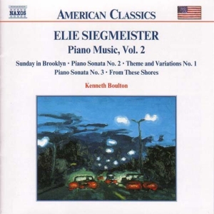 Siegmeister Elie - Piano Music Vol 2 i gruppen VI TIPSER / Julegavetips CD hos Bengans Skivbutik AB (589168)