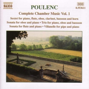 Poulenc Francis - Complete Chamber Music Vol 1 i gruppen VI TIPSER / Julegavetips CD hos Bengans Skivbutik AB (589169)