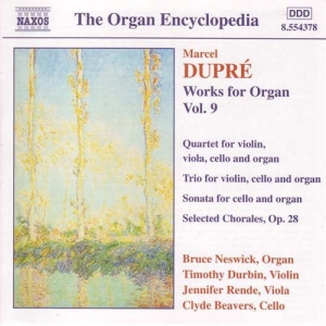 Dupre Marcel - Works For Organ Vol 9 i gruppen VI TIPSER / Julegavetips CD hos Bengans Skivbutik AB (589171)