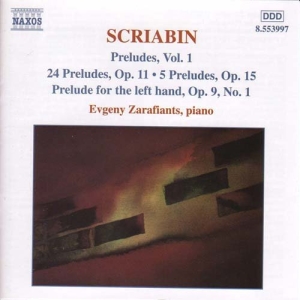 Scriabin Alexander - Preludes Vol 1 i gruppen VI TIPSER / Julegavetips CD hos Bengans Skivbutik AB (589624)