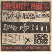 Safety Pins - Punk Rock Disasters i gruppen CD / Pop-Rock,Svensk FolkeMusikkk hos Bengans Skivbutik AB (592061)