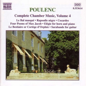 Poulenc Francis - Complete Chamber Music Vol 4 i gruppen VI TIPSER / Julegavetips CD hos Bengans Skivbutik AB (593773)