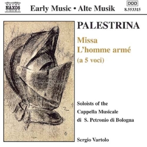 Palestrina Giovanni Pierluigi - Missa Lhomme Arme i gruppen VI TIPSER / Julegavetips CD hos Bengans Skivbutik AB (594472)