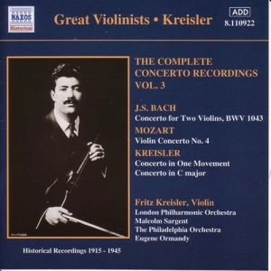 Bach/Mozart/Kreisler - Violin Concertos i gruppen VI TIPSER / Julegavetips CD hos Bengans Skivbutik AB (595602)