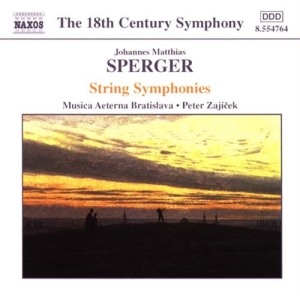 Sperger Johannes Matthias - String Symphonies i gruppen VI TIPSER / Julegavetips CD hos Bengans Skivbutik AB (597098)