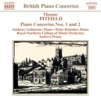 Pitfield Thomas - Piano Concertos 1 & 2 i gruppen CD / Klassisk hos Bengans Skivbutik AB (598568)