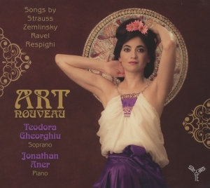 Gheorghiu Teodora - Art Nouveau-Melodies i gruppen CD / Klassisk,Annet hos Bengans Skivbutik AB (599409)