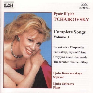 Tchaikovsky Pyotr - Complete Songs Vol 3 i gruppen VI TIPSER / Julegavetips CD hos Bengans Skivbutik AB (599584)