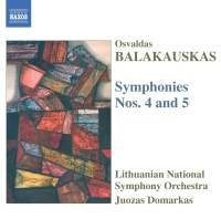 Balakauskas - Symphonies 4 & 5 i gruppen VI TIPSER / Julegavetips CD hos Bengans Skivbutik AB (600529)