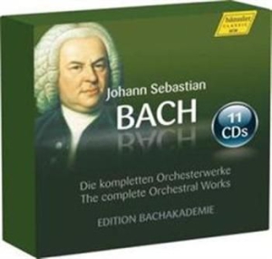 Bach Johann Sebastian - The Complete Orchestral Works i gruppen CD hos Bengans Skivbutik AB (601705)