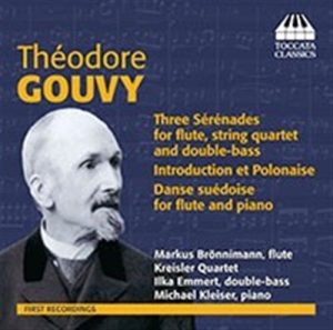 Gouvy - Serenades For Flute i gruppen VI TIPSER / Julegavetips CD hos Bengans Skivbutik AB (601744)