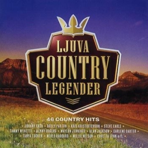 Various Artists - Ljuva Country Legender (2CD) i gruppen CD / Country,Samlinger hos Bengans Skivbutik AB (607102)