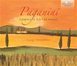 Paganini - Guitar Music i gruppen CD / Klassisk hos Bengans Skivbutik AB (608631)