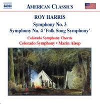 Harris - Symphonies Nos. 3 And 4 i gruppen VI TIPSER / Julegavetips CD hos Bengans Skivbutik AB (609034)